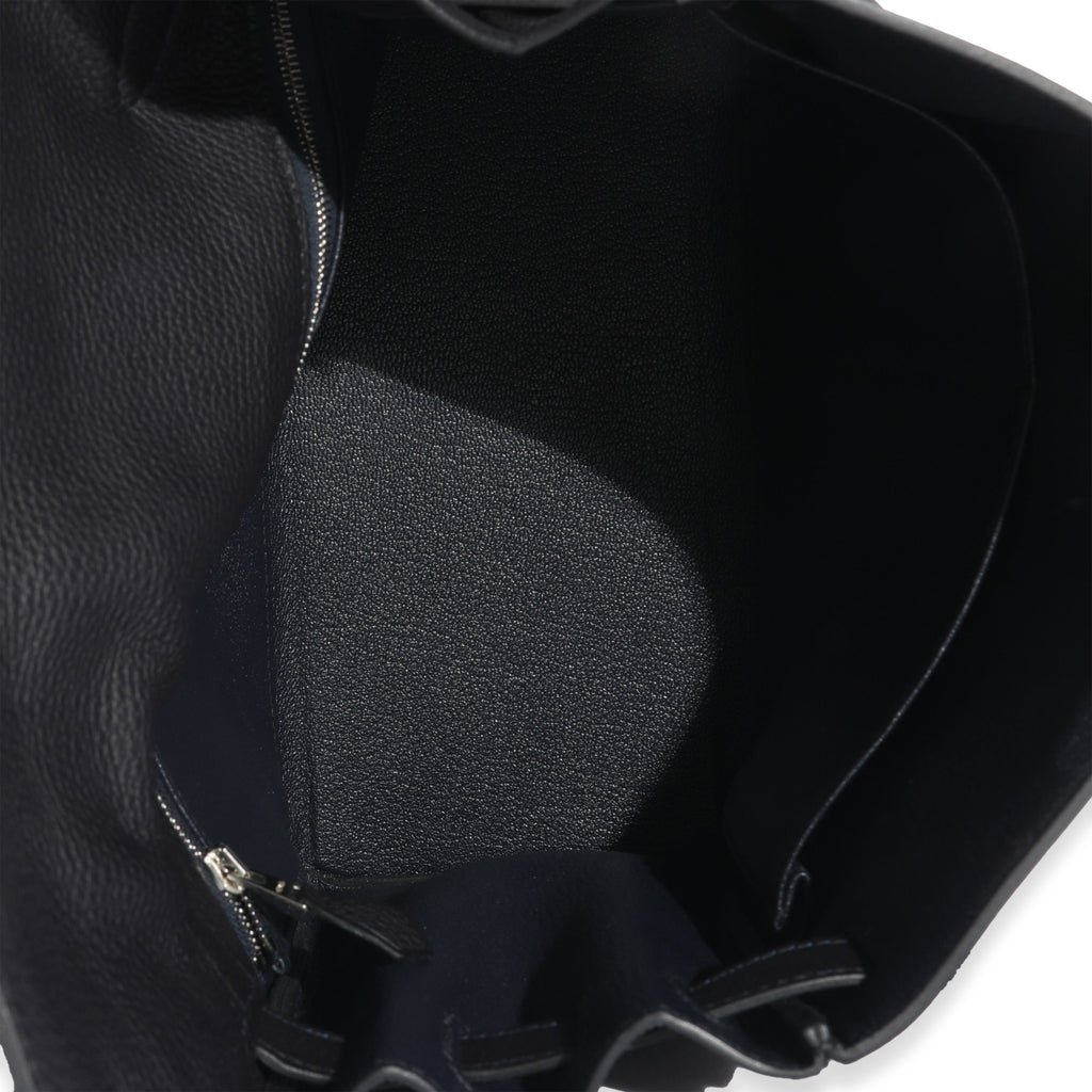 Hermès Togo Au Galop Bleu Indigo Kelly 28