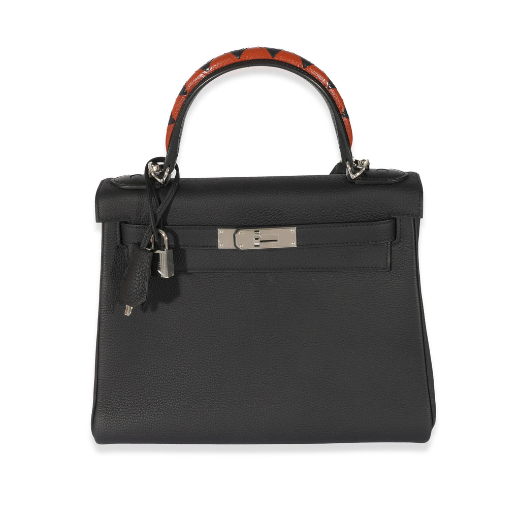 Hermès Togo Au Galop Bleu Indigo Kelly 28