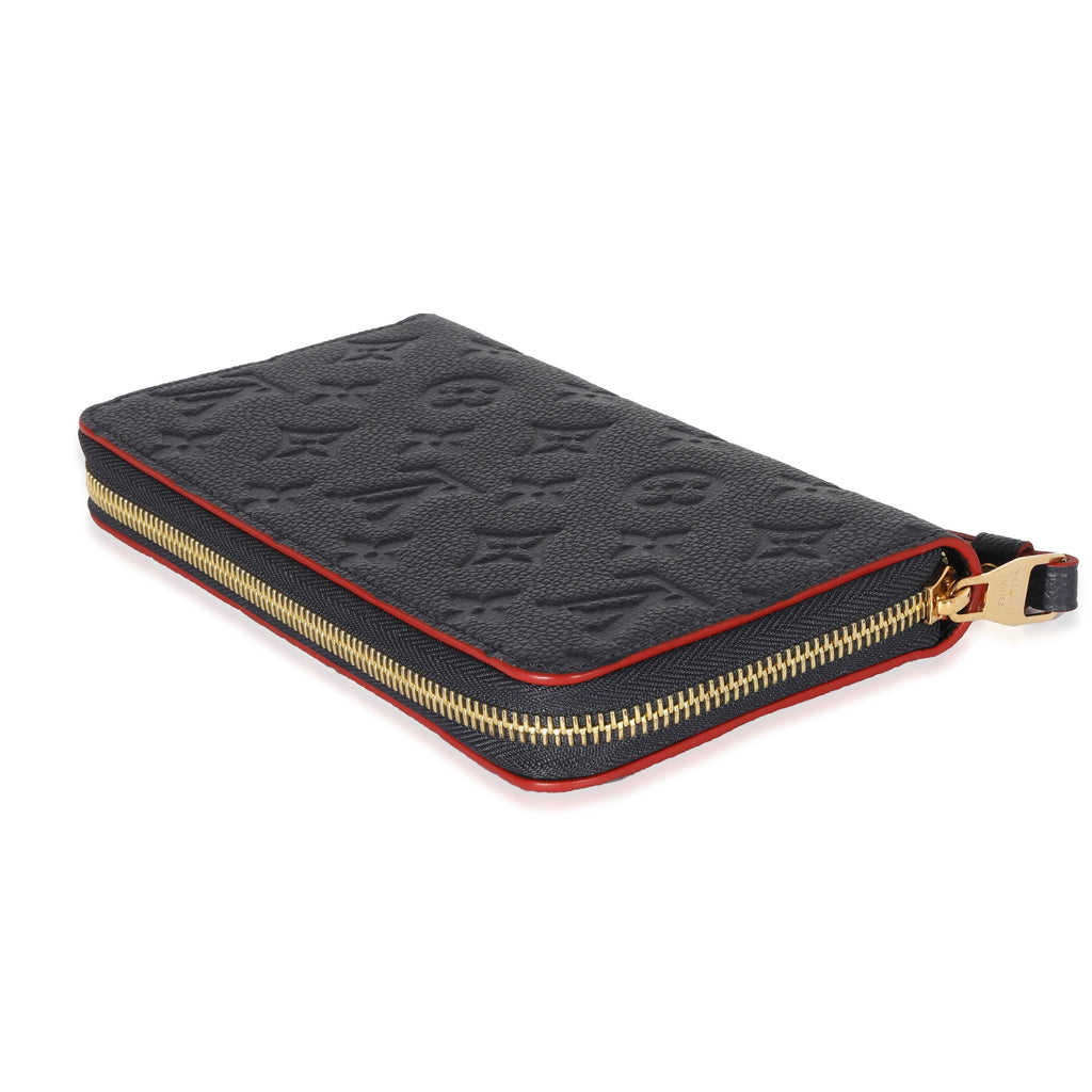 Louis Vuitton Marine Rouge Empreinte Zippy Wallet