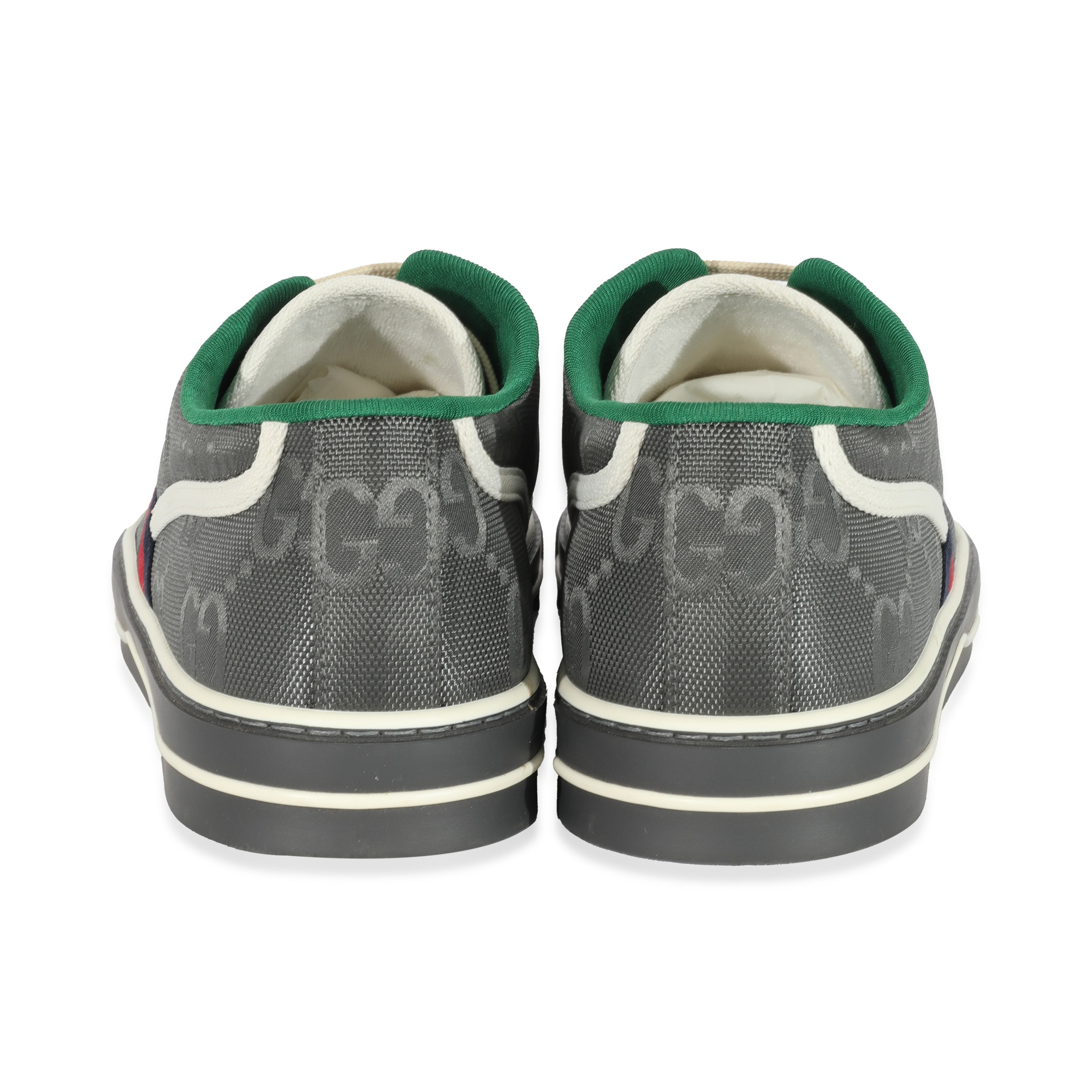 Gucci Grey Econyl GG Off The Grid 1977 Tennis Low Top