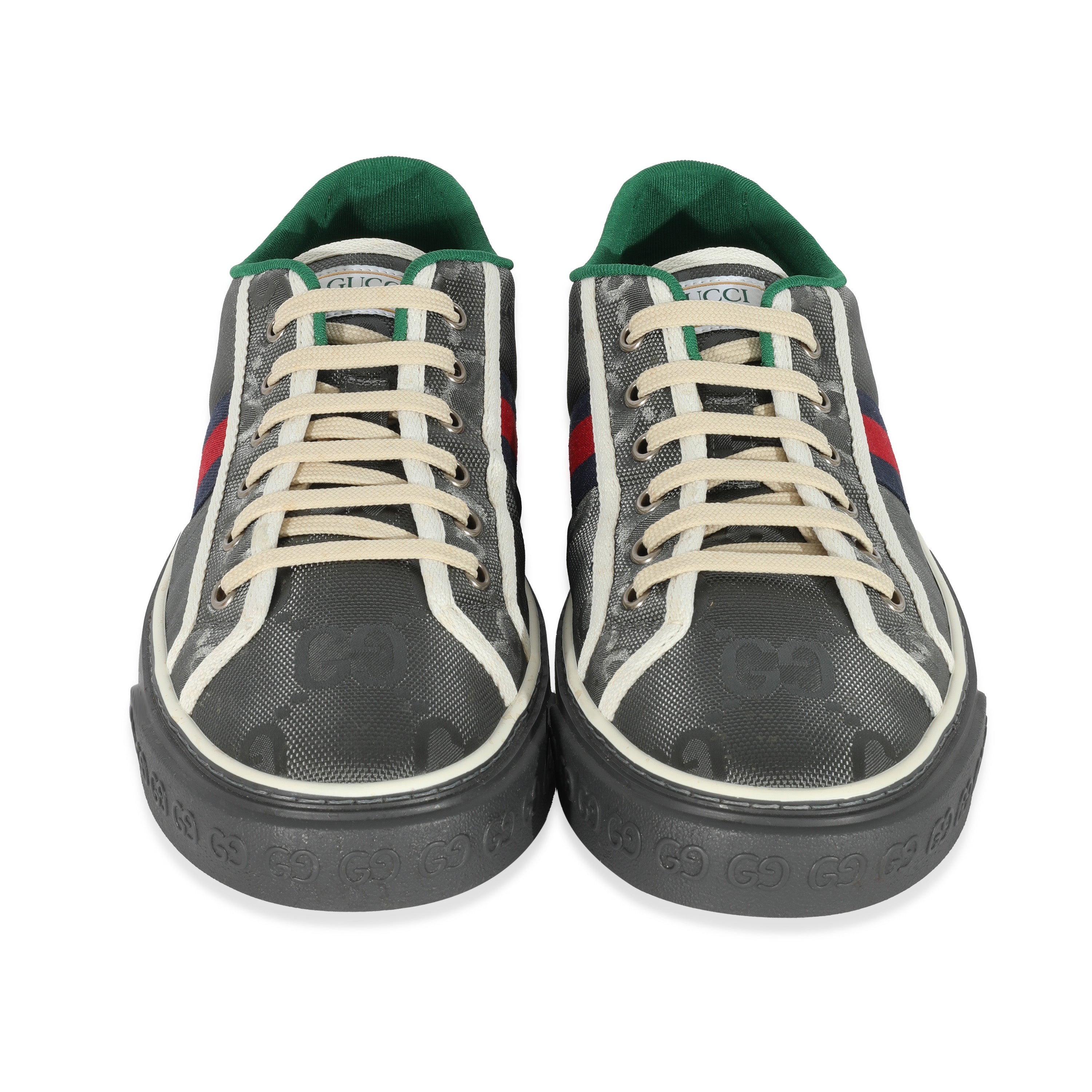 Gucci Grey Econyl GG Off The Grid 1977 Tennis Low Top