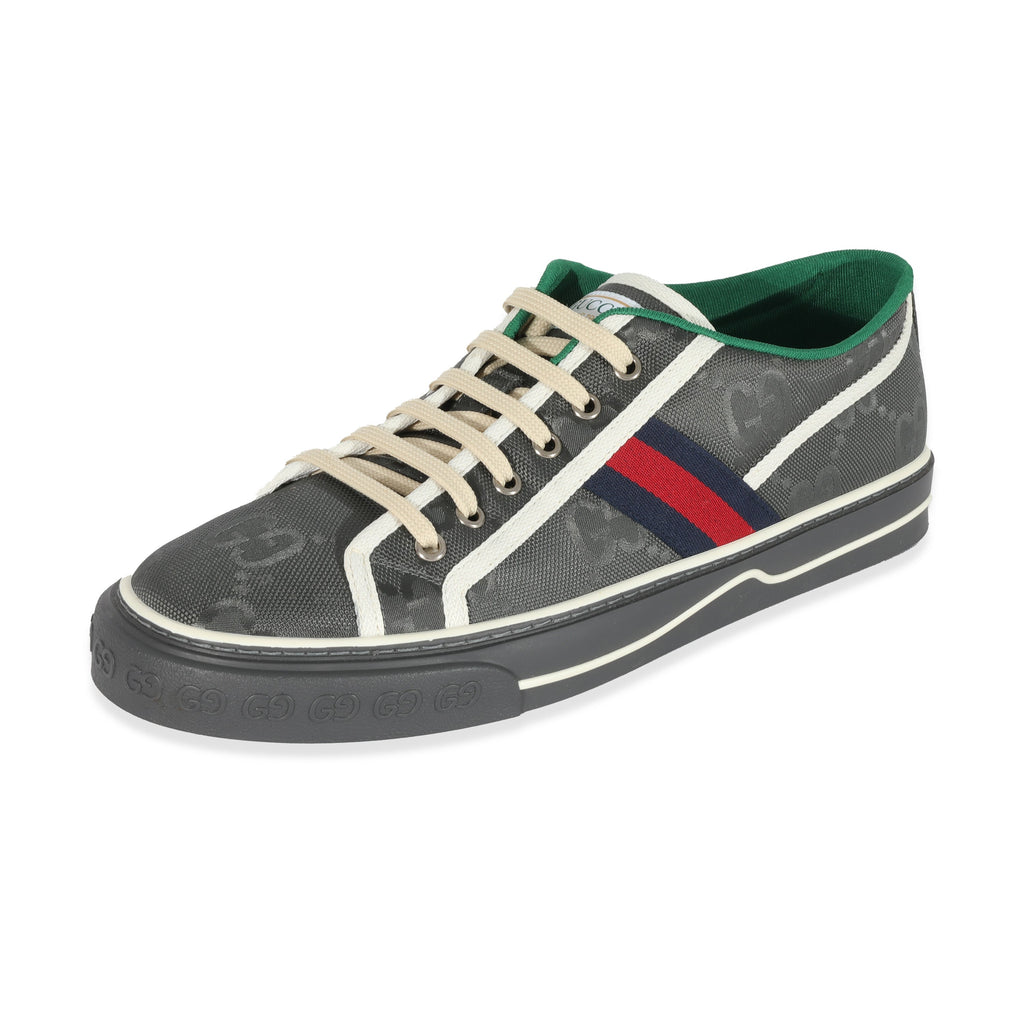 Gucci Grey Econyl GG Off The Grid 1977 Tennis Low Top