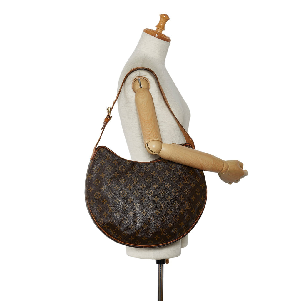 LOUIS VUITTON Monogram Croissant GM Hobo Bag