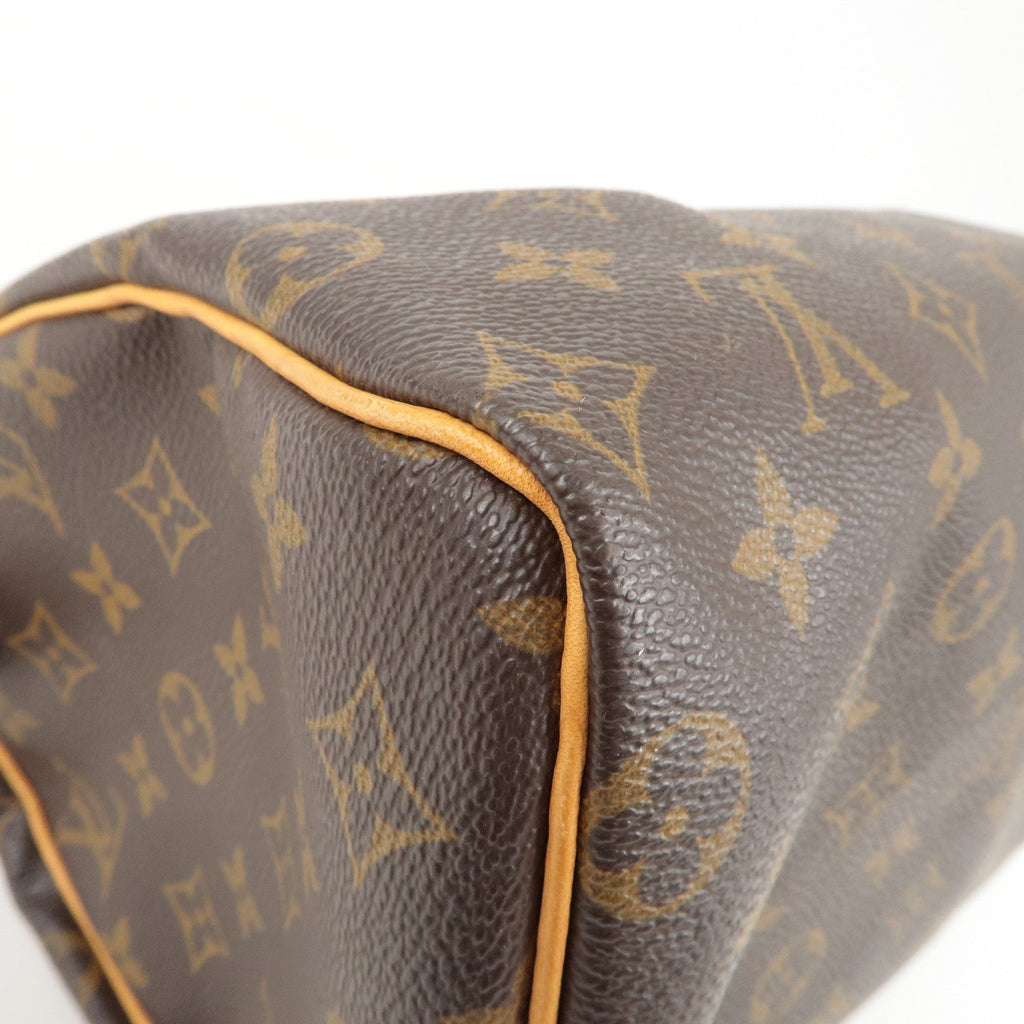 Louis Vuitton Monogram Speedy 25 Hand Bag Boston Bag M41528