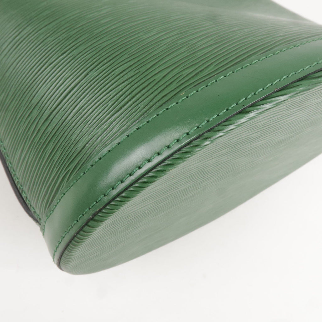 Louis Vuitton Epi Cluny Shoulder Bag Borneo Green M52254