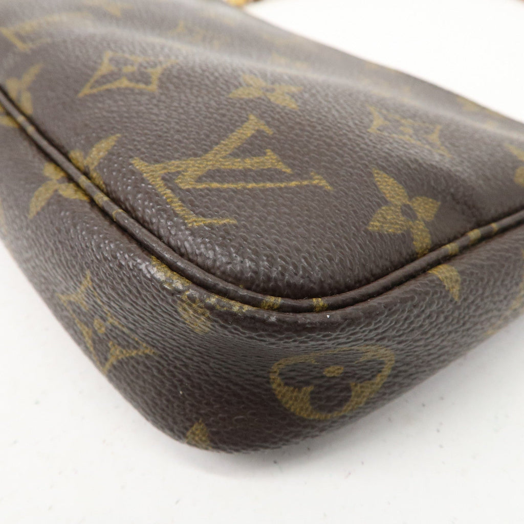 Louis Vuitton Monogram Pochette Accessoires Hand Bag M51980