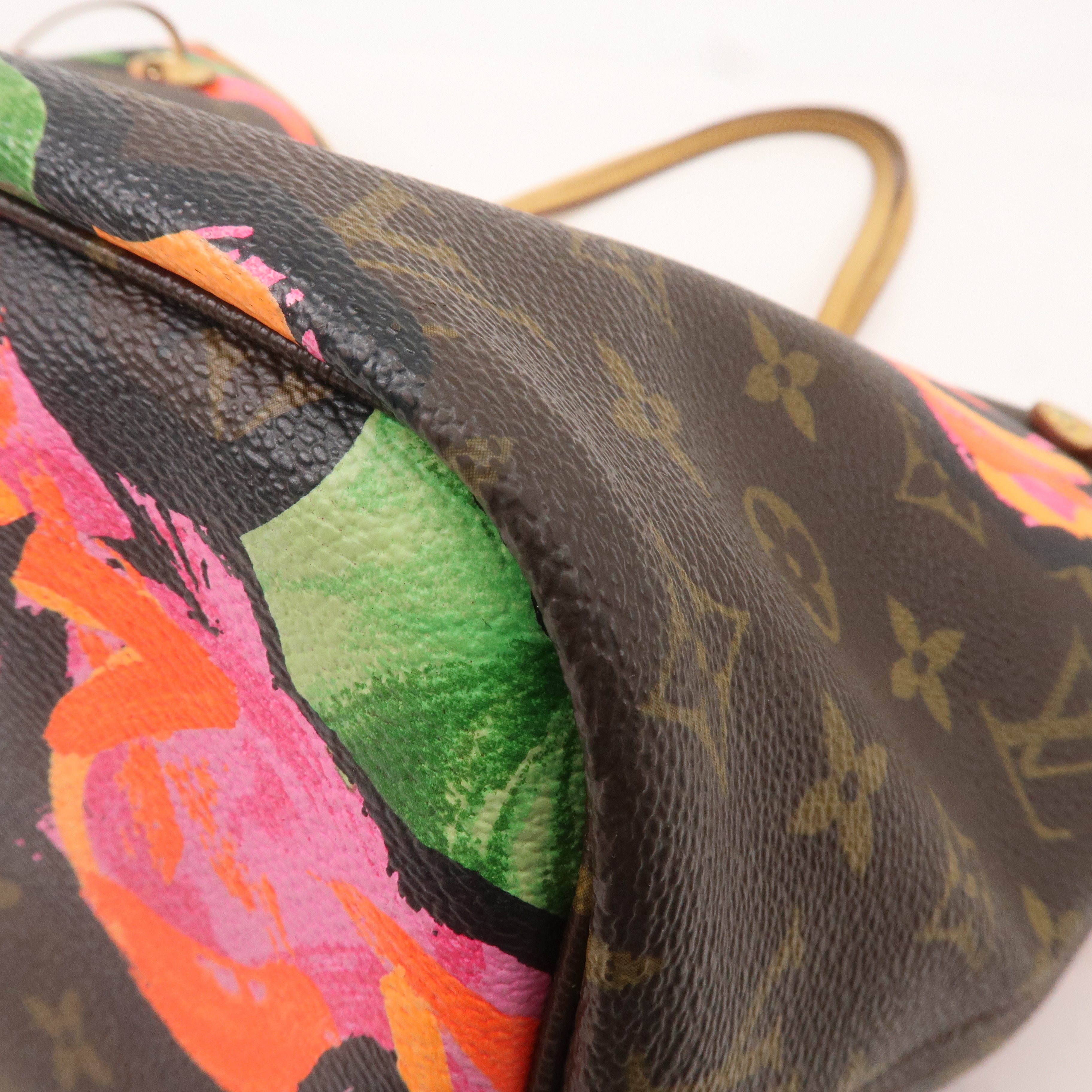 Louis Vuitton Monogram Rose Neverfull MM Tote Bag M48613