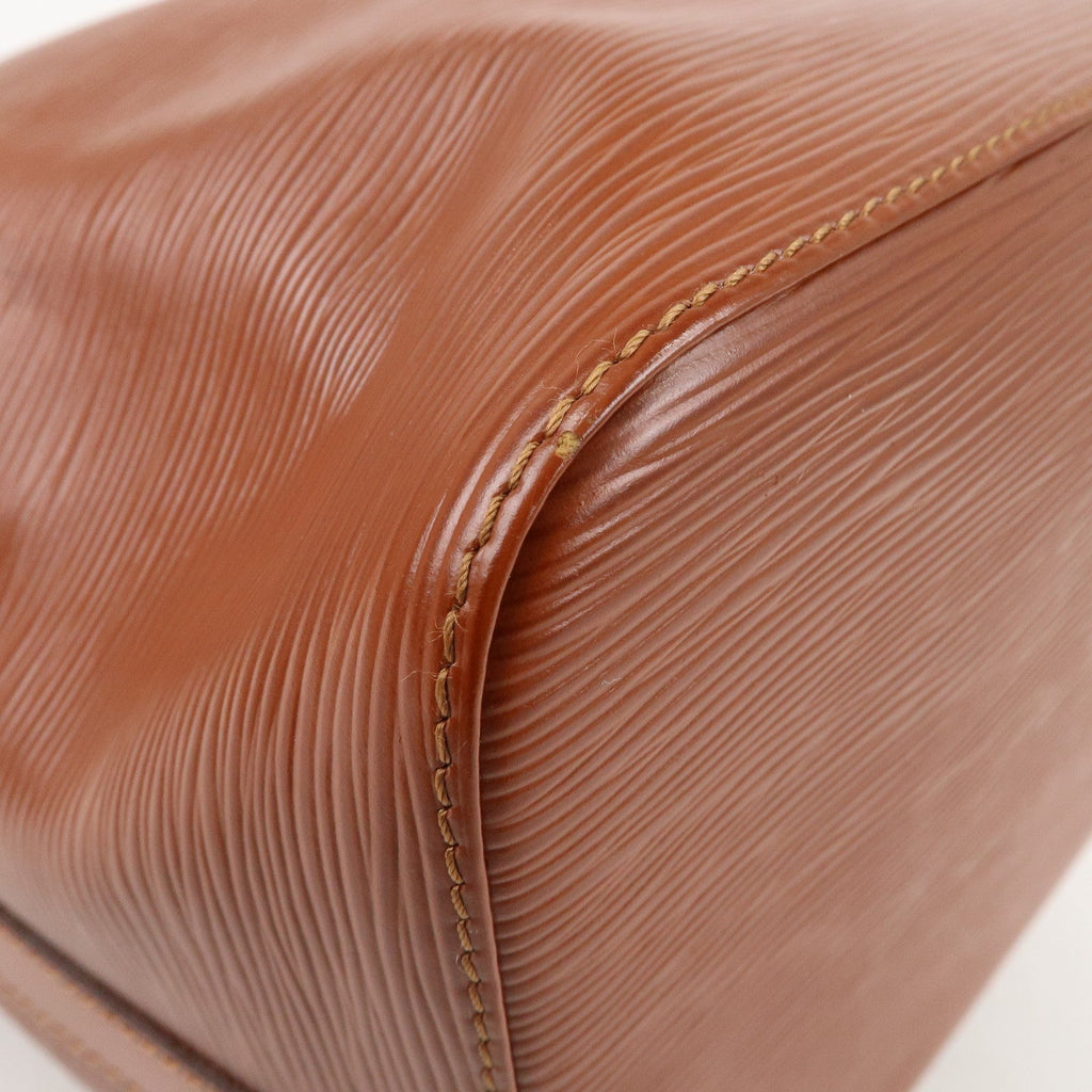 Louis Vuitton Epi Petit Noe Shoulder Bag Kenya Brown M44103