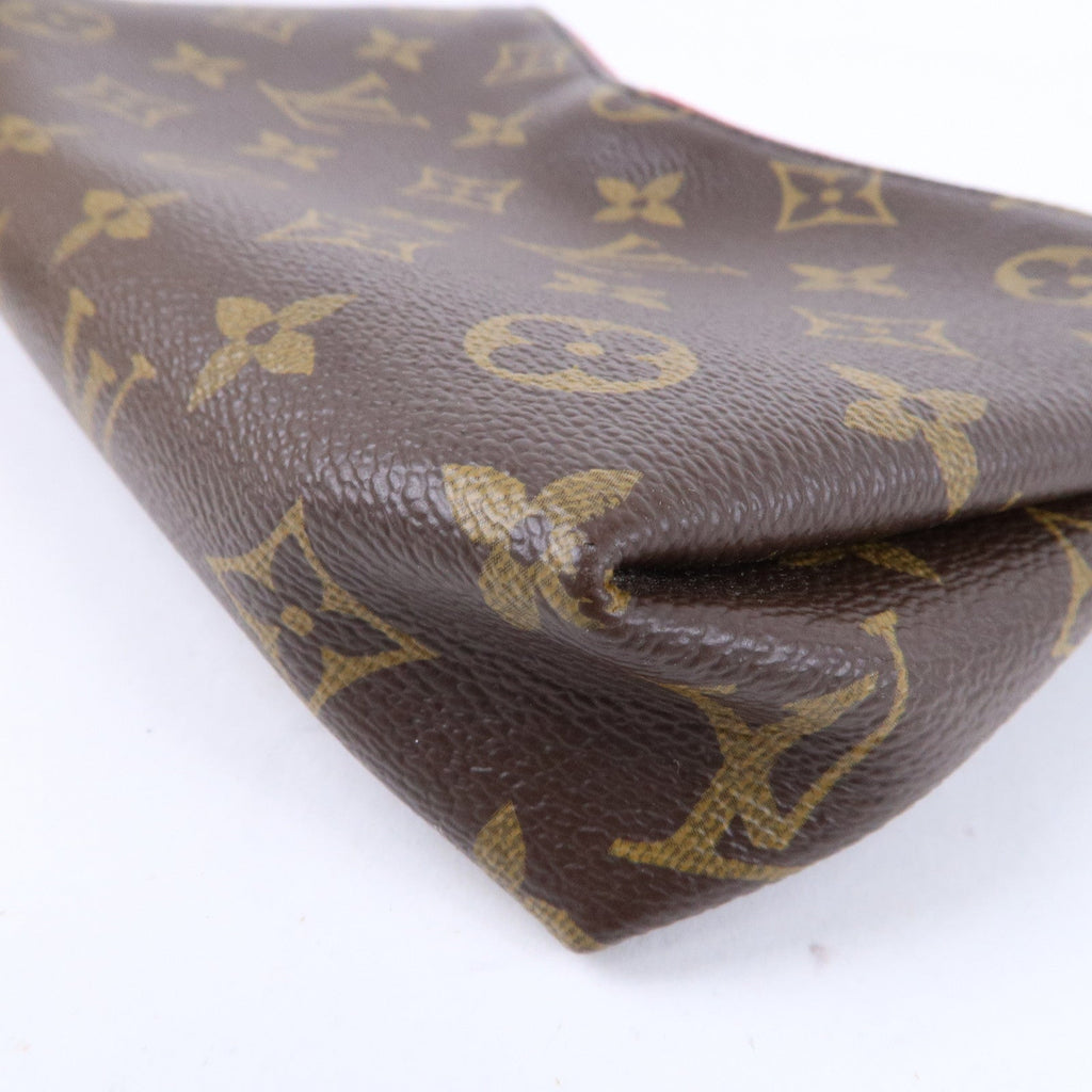 Louis Vuitton Monogram Pallas Clutch 2 Way Bag Cerise M41638