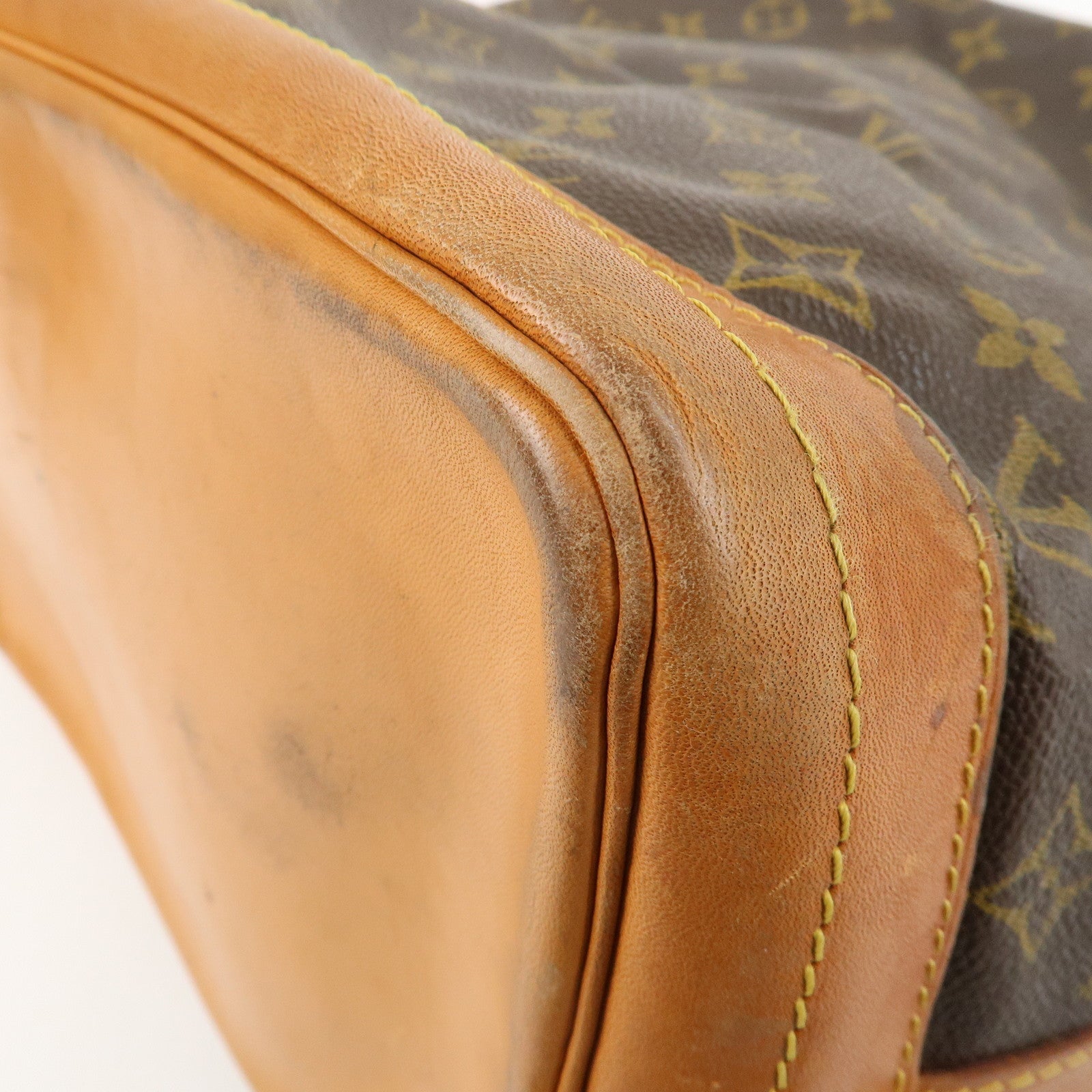 Louis Vuitton Monogram Noe Shoulder Bag Hand Bag Brown M42224