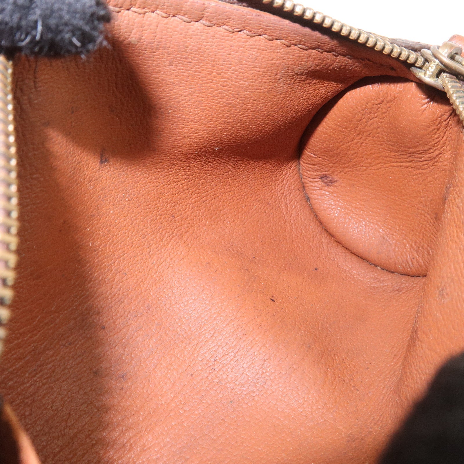 Louis Vuitton Set of 2 Monogram Pouch for Papillon Bag Brown