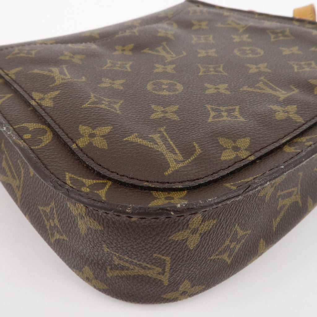 Louis Vuitton Monogram Saint Cloud GM Shoulder Bag Brown M51242