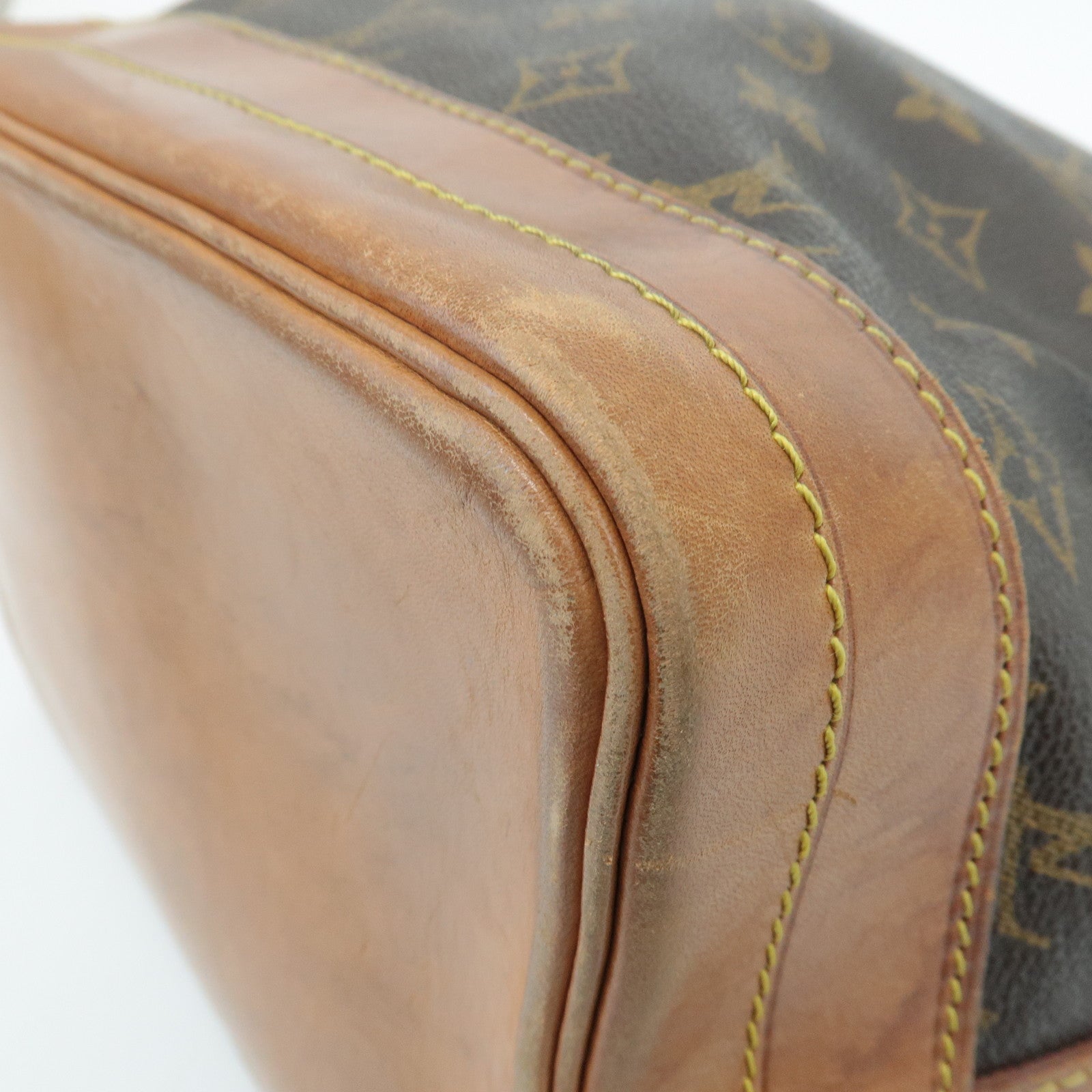 Louis Vuitton Monogram Noe Shoulder Bag Hand Bag Brown M42224