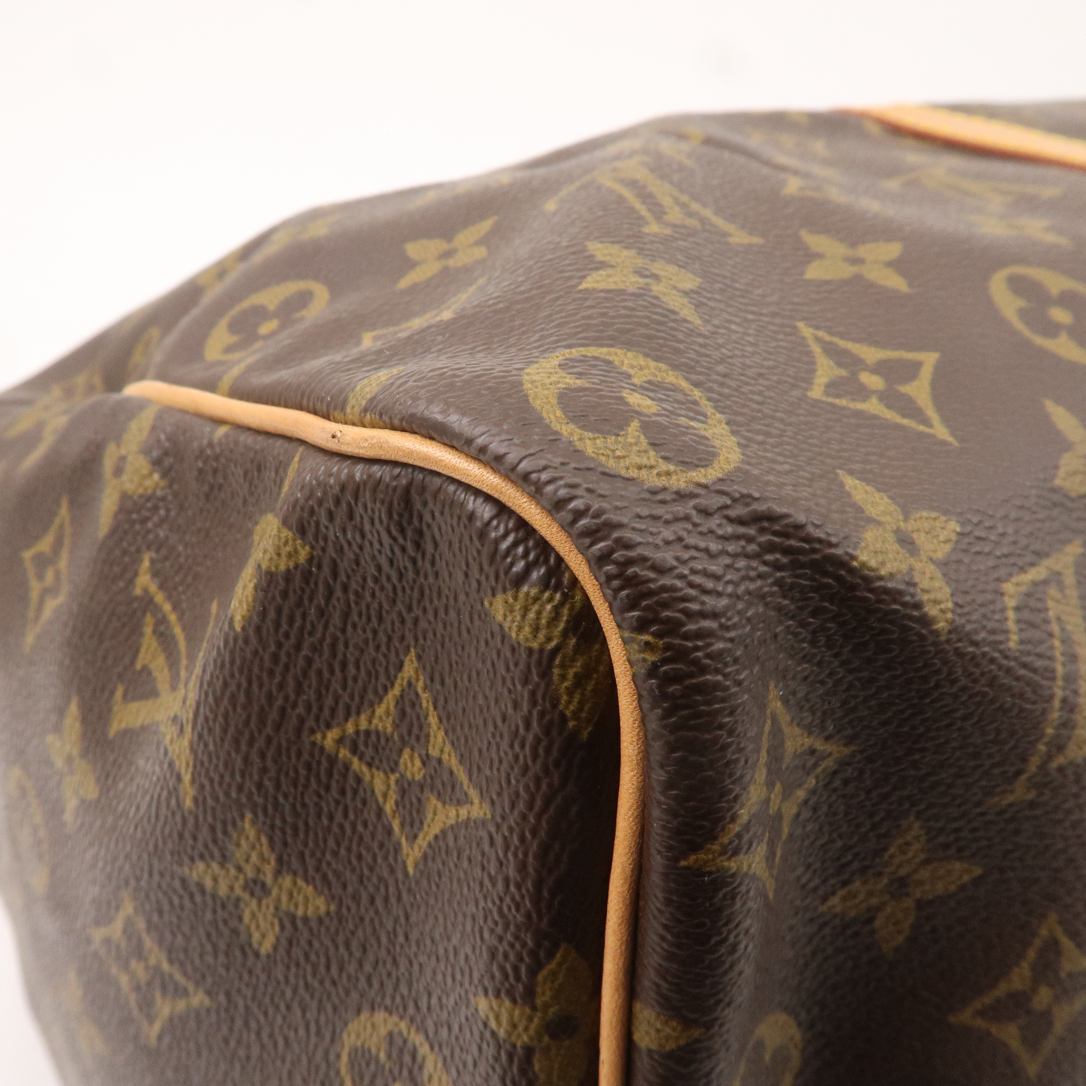 Louis Vuitton Monogram Keep All 50 Boston Bag Brown M41426