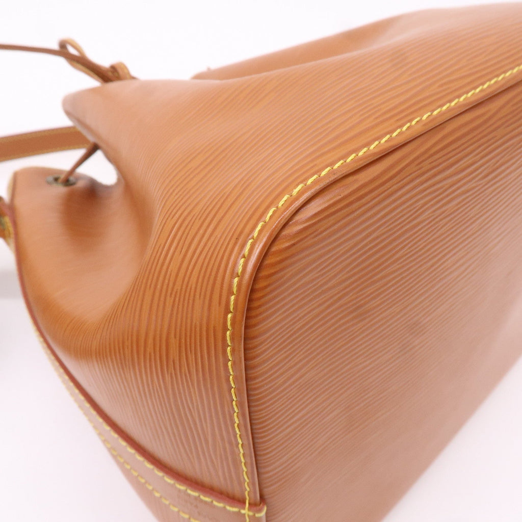 Louis Vuitton Epi Petit Noe Shoulder Bag Zipang Gold M44108