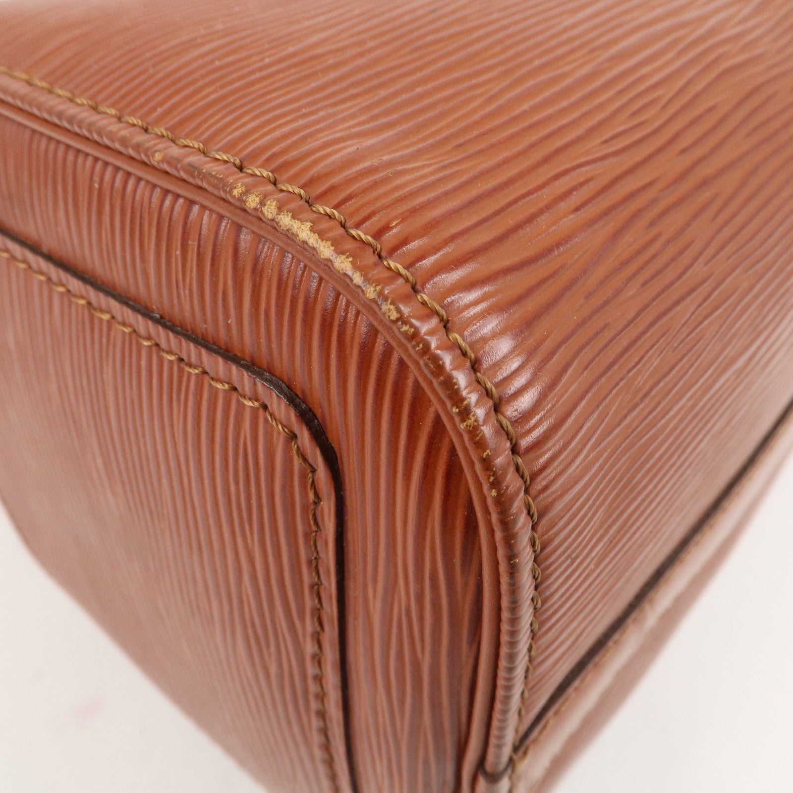 AuthenticLouis Vuitton Epi Speedy 25 Hand Boston Bag Kenya Brown M43013