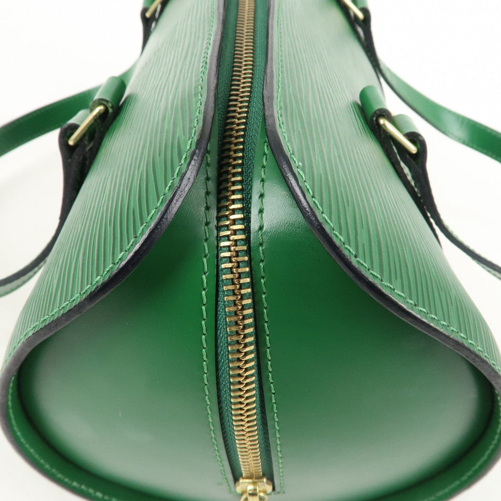 Louis Vuitton Epi Soufflot Pouch Hand Bag Borneo Green M52224