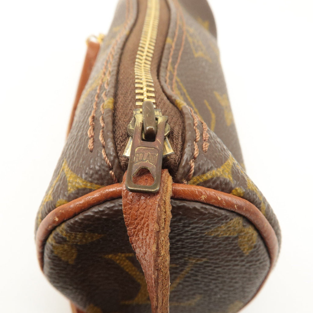 Louis Vuitton Monogram Pouch for Papillon Bag Brown Old Style
