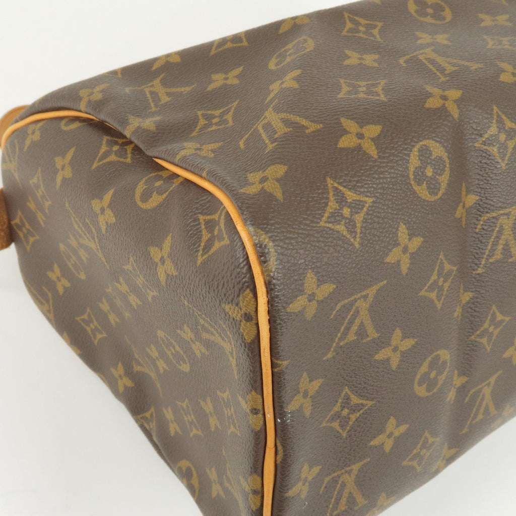 Louis Vuitton Monogram Speedy 30 Hand Bag Boston Bag M41526