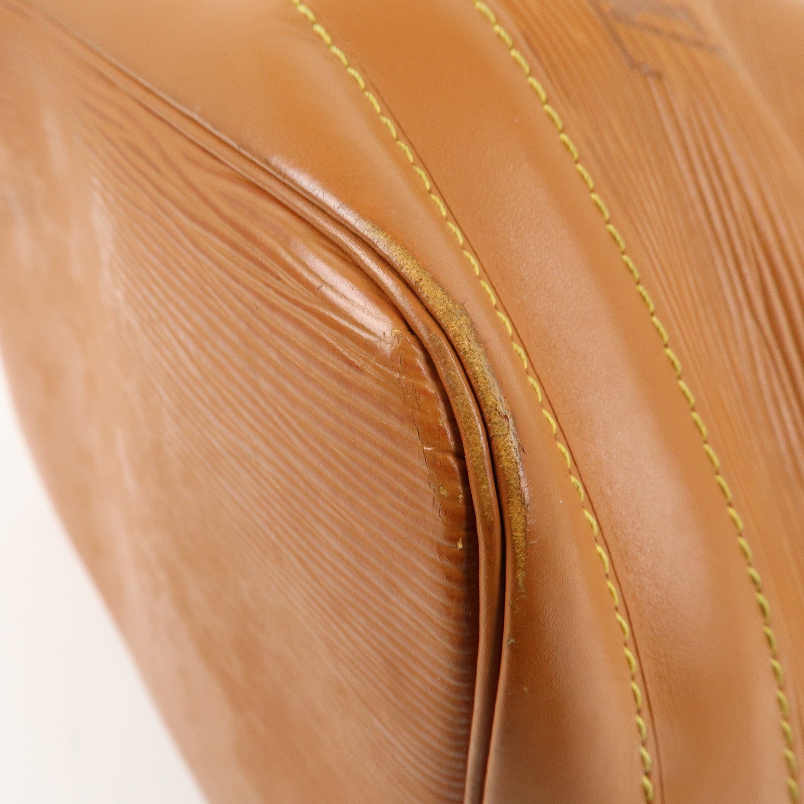 Louis Vuitton Epi Leather Noe Shoulder Bag Zipang Gold M44008