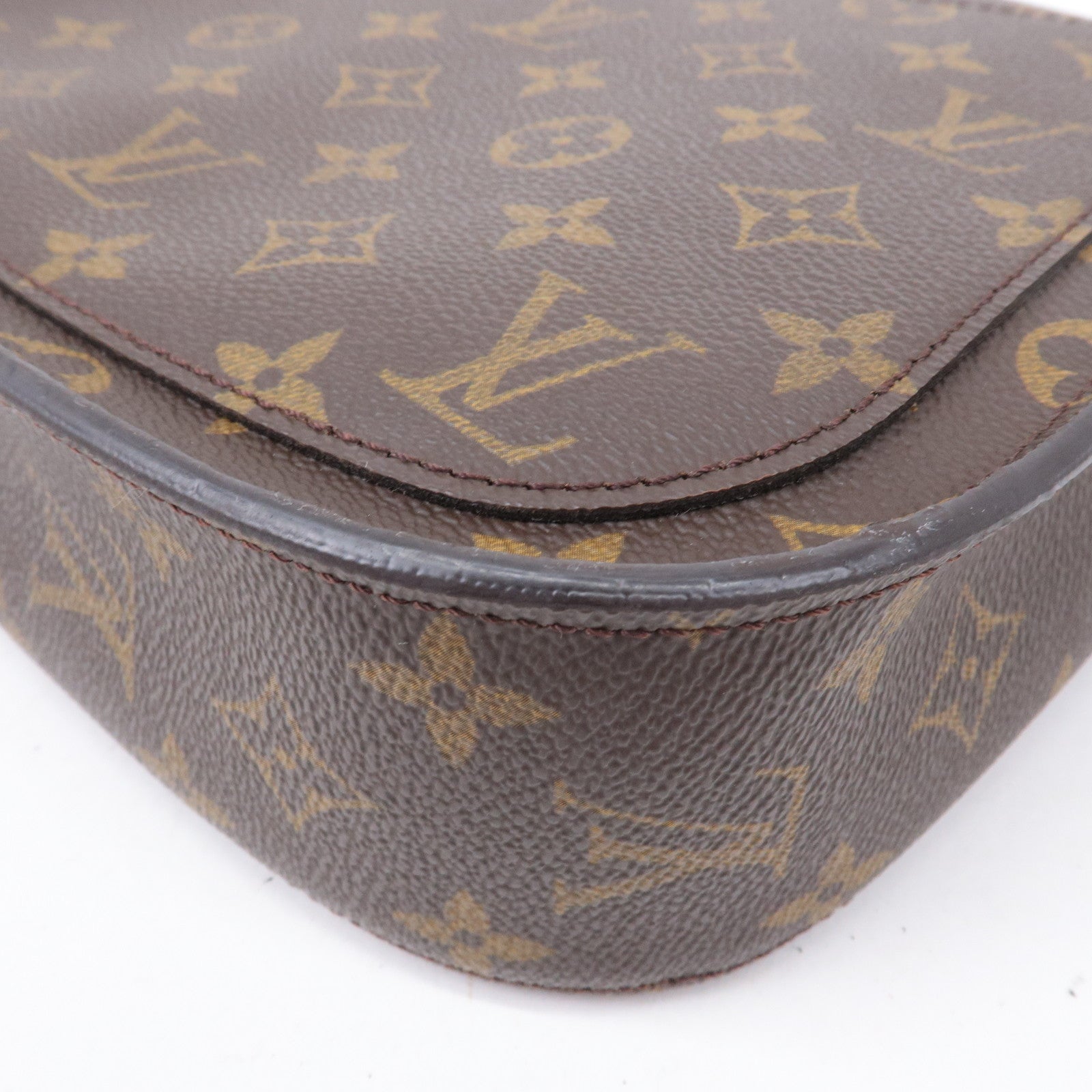 Louis Vuitton Monogram Saint Cloud GM Shoulder Bag Brown M51242