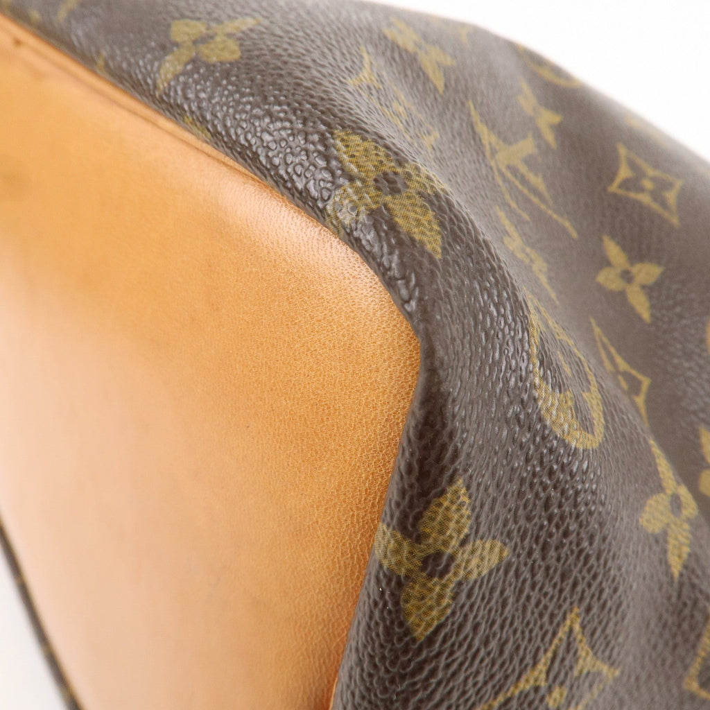 Louis Vuitton Monogram Petit Noe Shoulder Bag Brown M42226