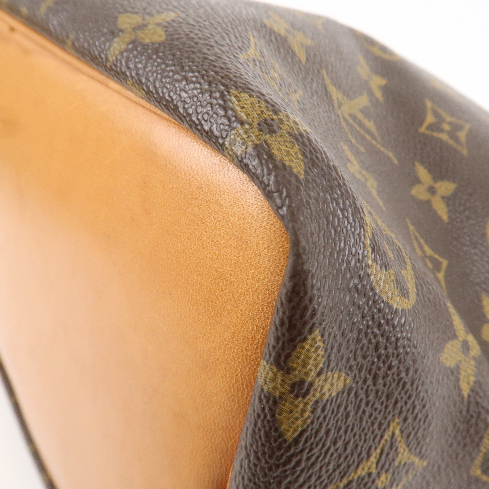 Louis Vuitton Monogram Petit Noe Shoulder Bag Brown M42226