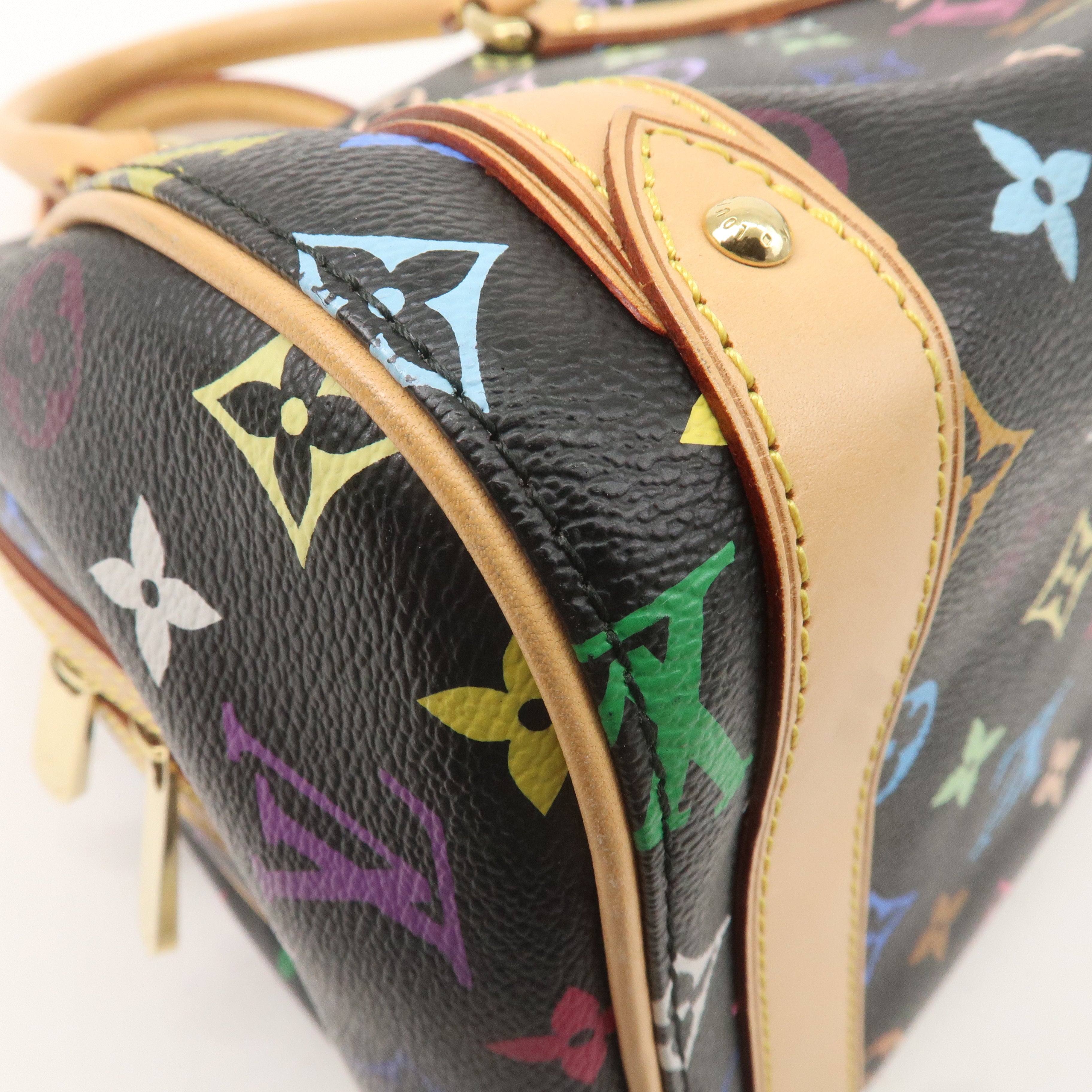 Louis Vuitton Monogram Multi Color Priscilla Hand Bag Noir M40096