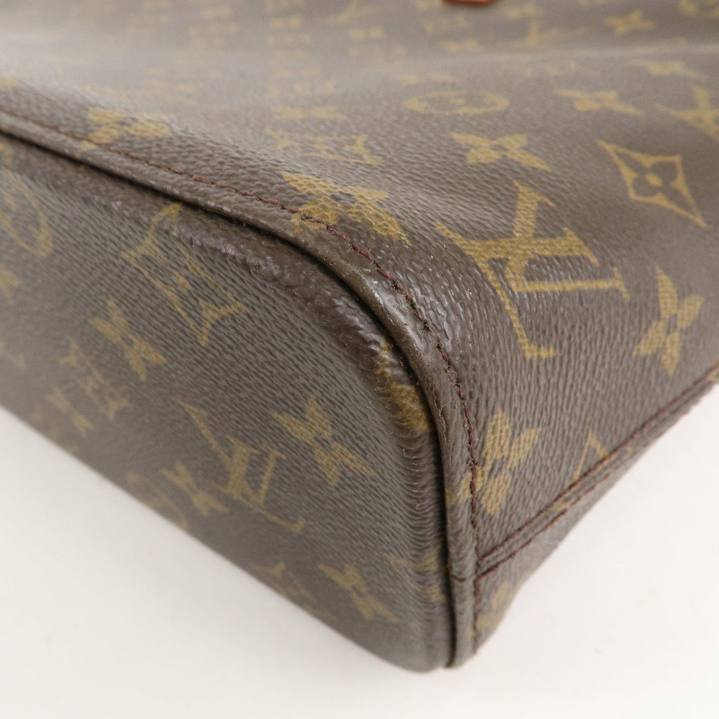 Louis Vuitton Monogram Luco Tote Bag Hand Bag Brown M51155