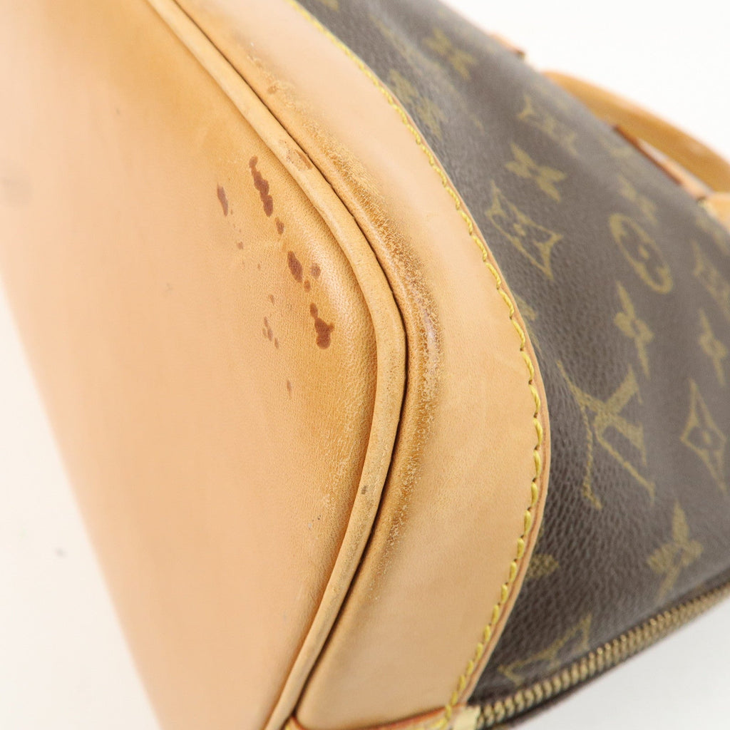 Louis Vuitton Monogram Alma Hand Bag Brown M51130