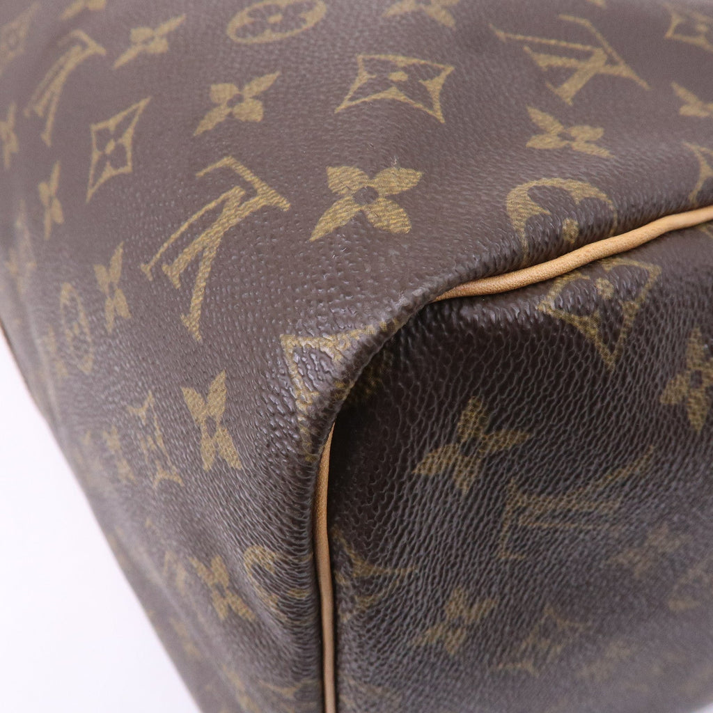 Louis Vuitton Monogram Keep All 55 Boston Bag Brown M41424