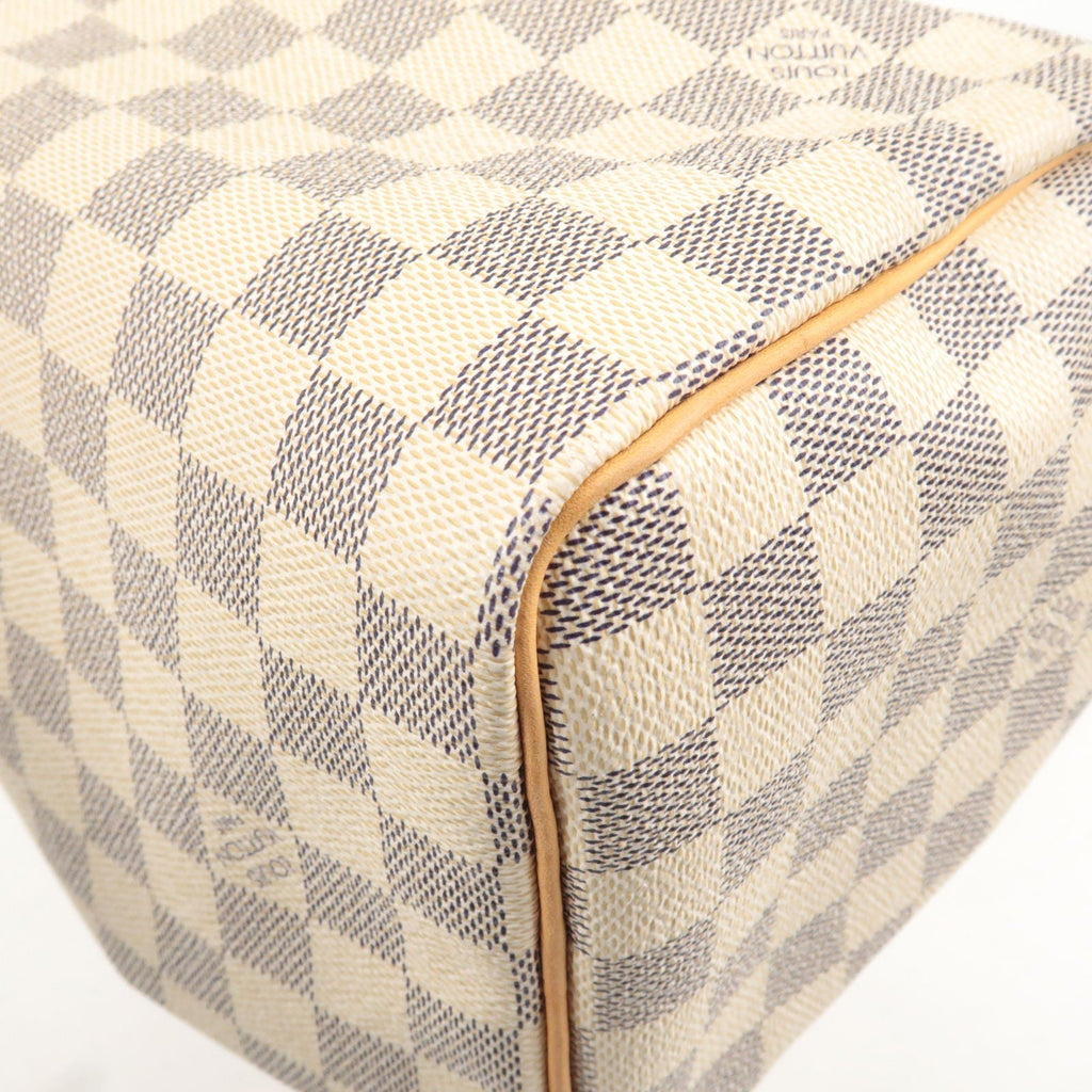 Louis Vuitton Damier Azur Speedy 25 Boston Bag Hand Bag N41534