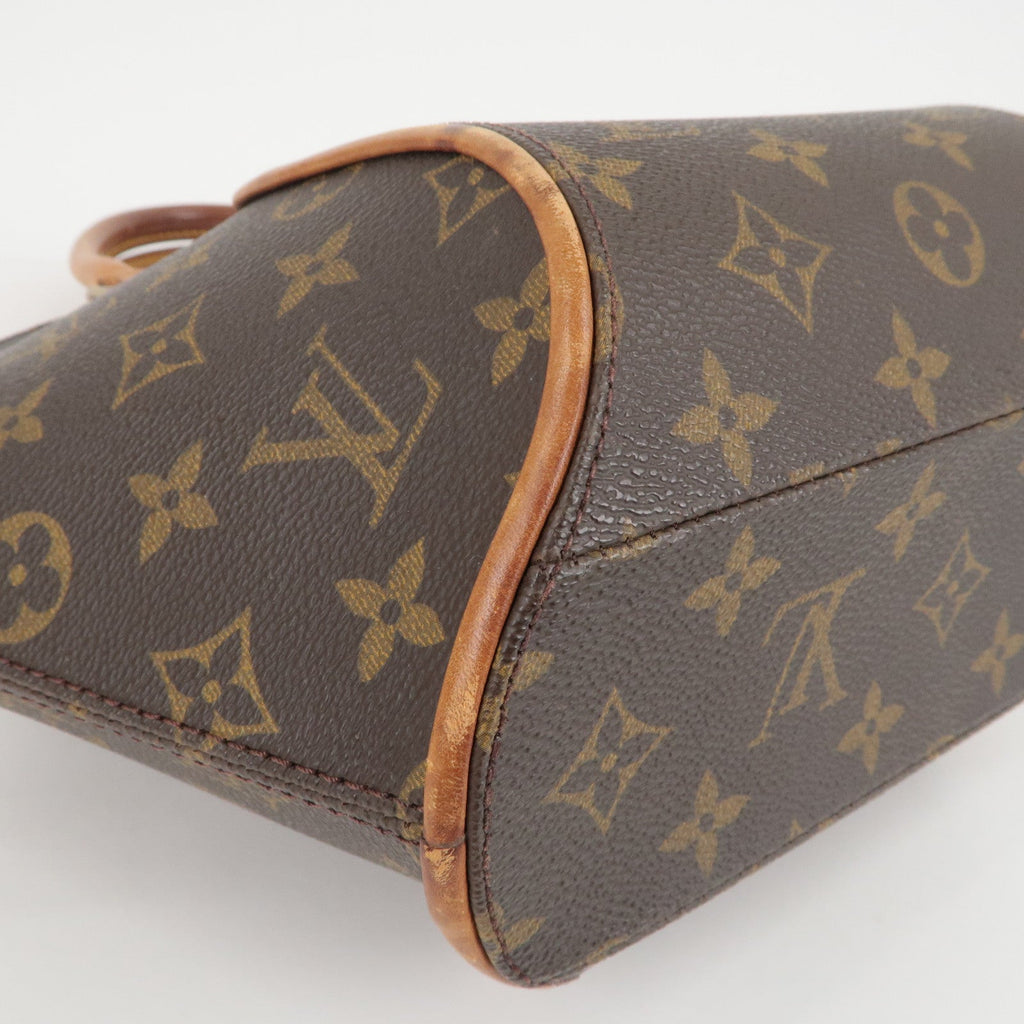 Louis Vuitton Monogram Ellipse PM Hand Bag Brown M51127