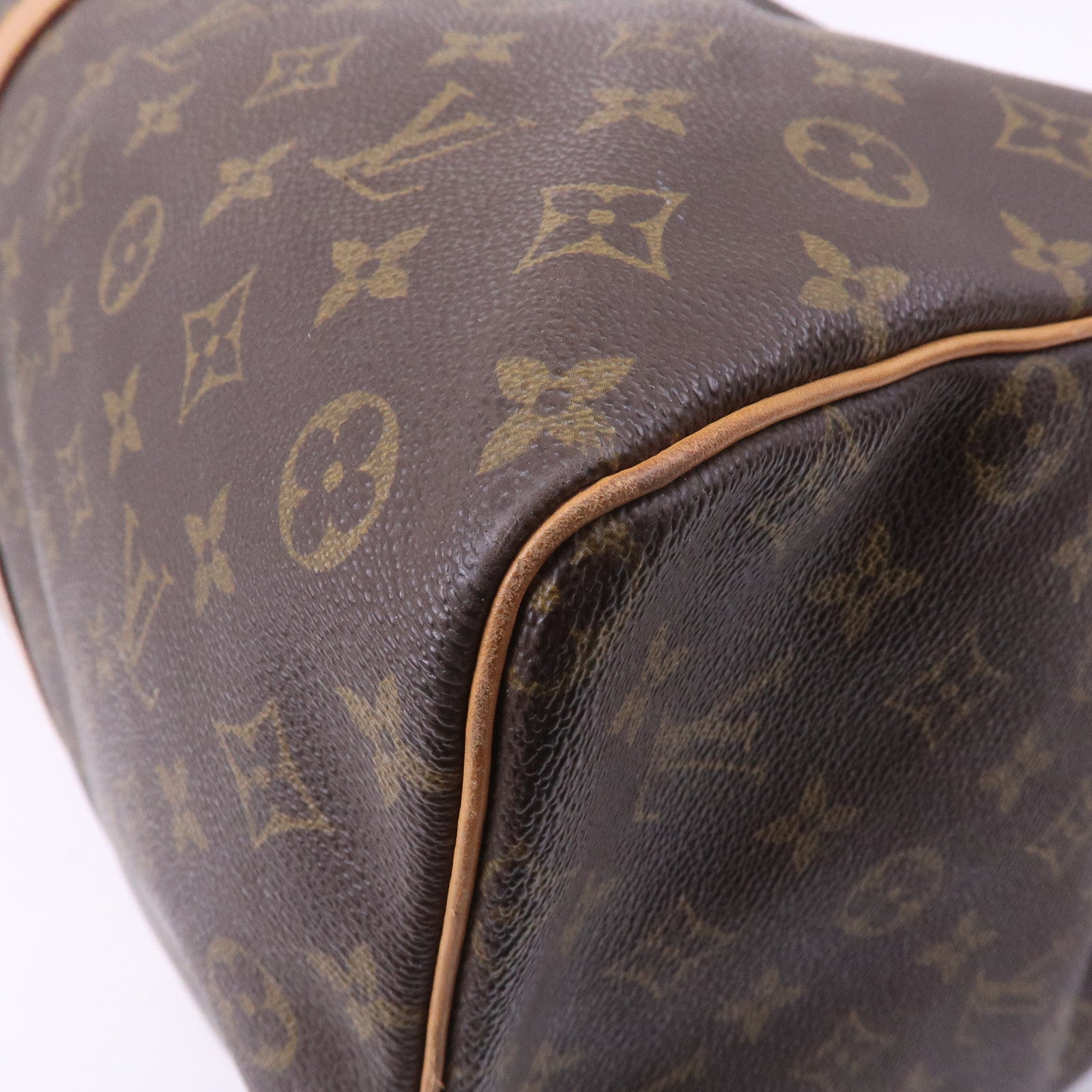 Louis Vuitton Monogram Keep All 60 Boston Bag Brown M41422