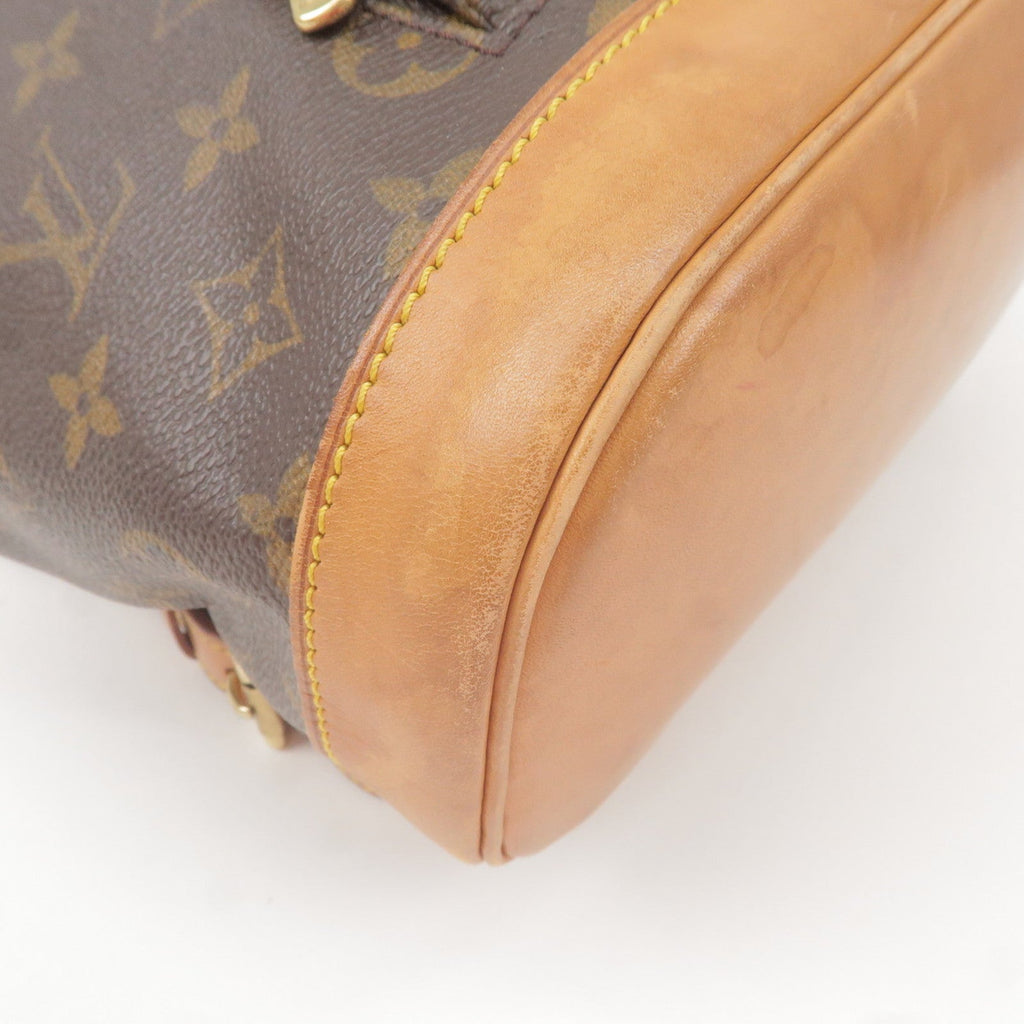 Louis Vuitton Monogram Montsouris MM Back Pack Bag M51136