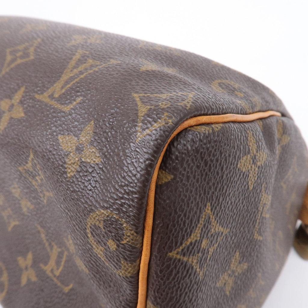 Louis Vuitton Monogram Speedy 25 Hand Bag Boston Bag M41528