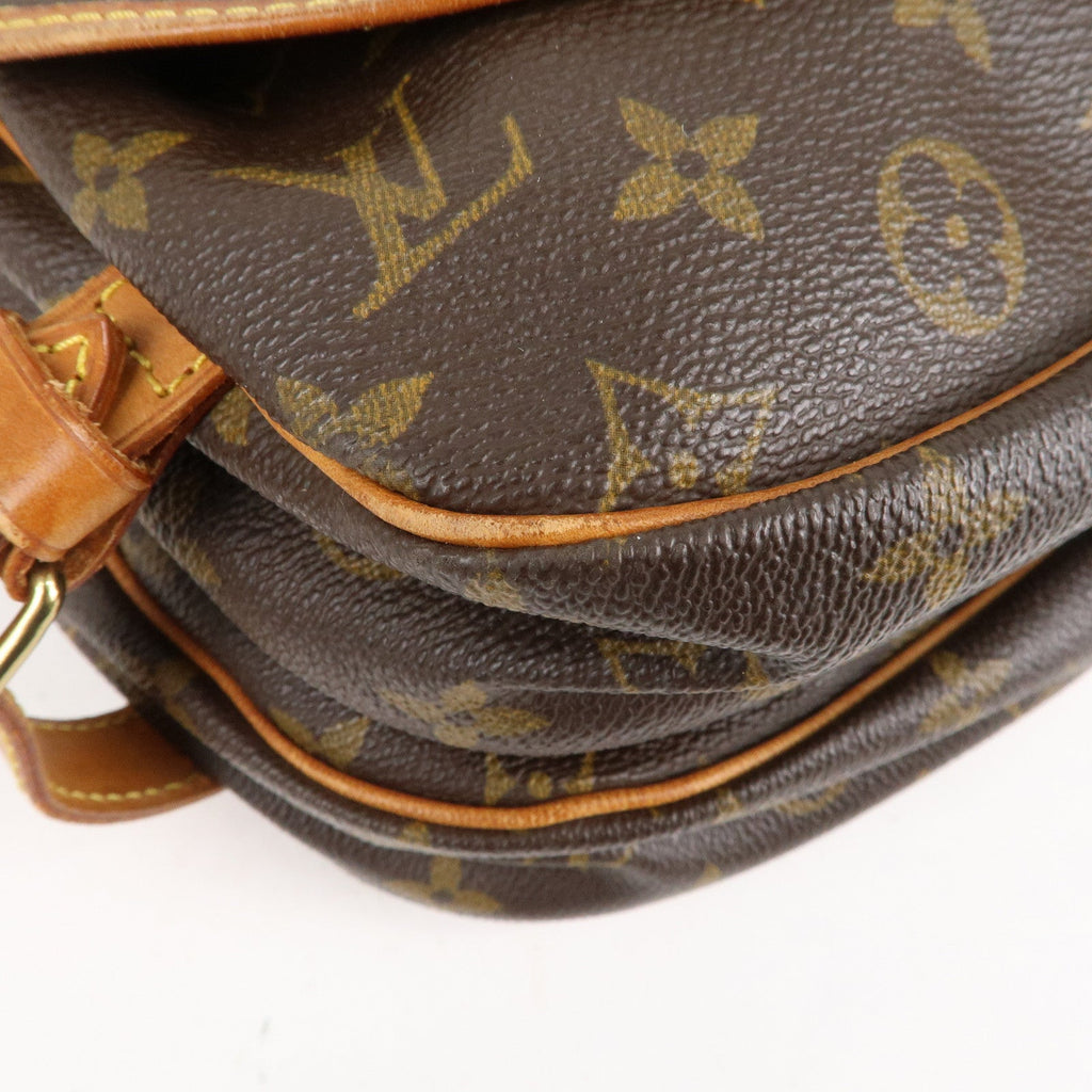 Louis Vuitton Monogram Saumur 30 Shoulder Bag Brown M42256
