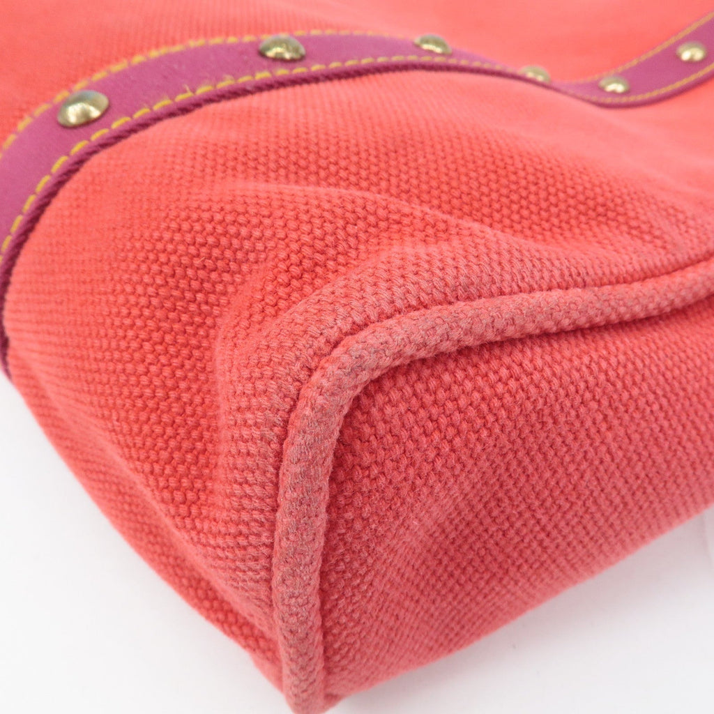 Louis Vuitton Antigua Cabas GM Tote Bag Hand Bag Rouge M40031