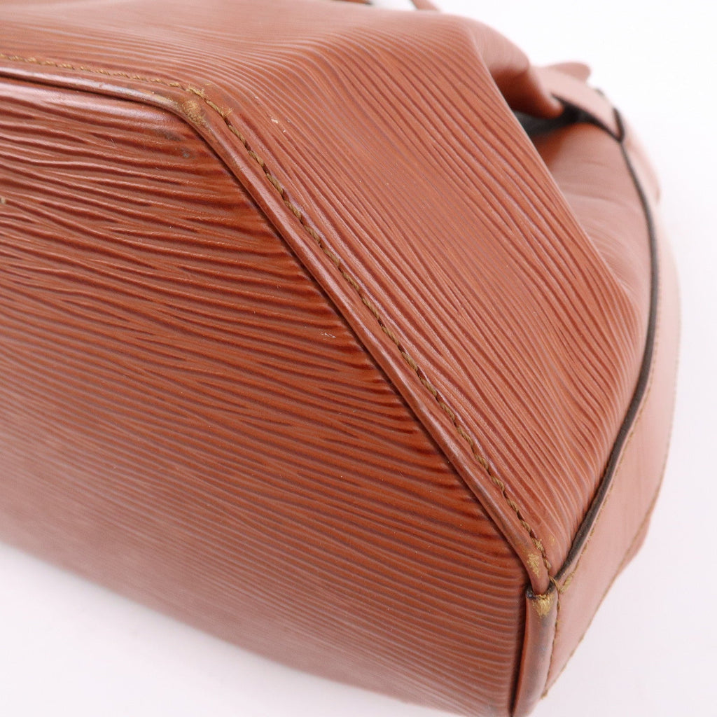 Louis Vuitton Epi Sac D'epaule GM Bucket Bag Kenya Brown M80193