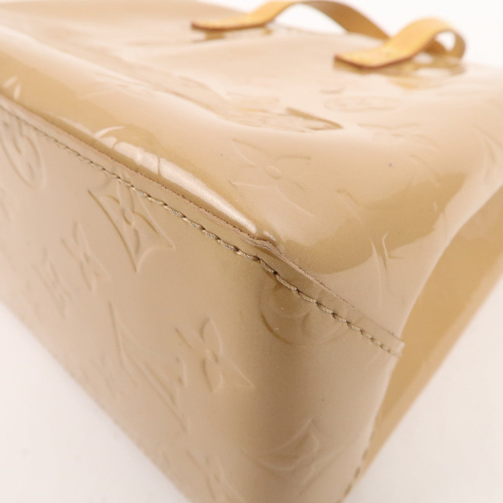 Louis Vuitton Monogram Vernis Lead PM Hand Bag Noisette M91334