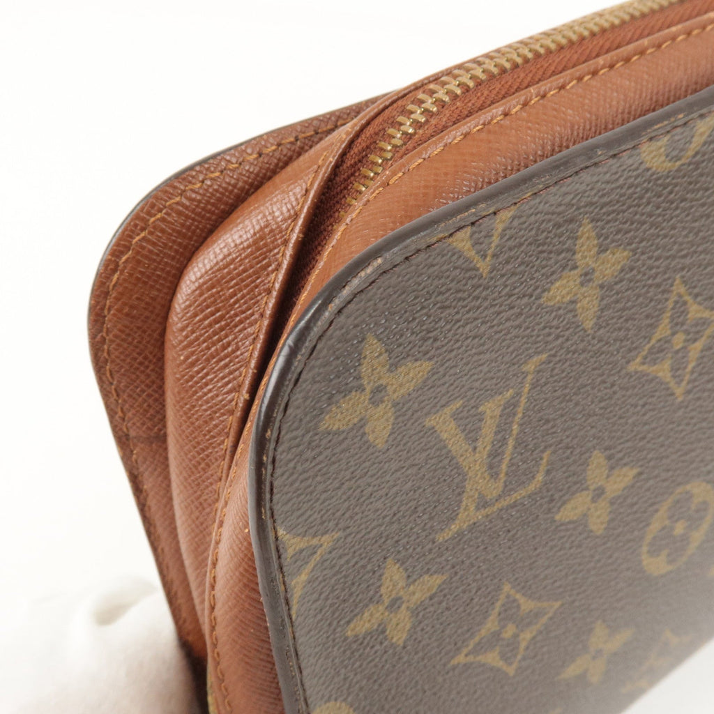 Louis Vuitton Monogram Orsay Clutch Bag Pouch Brown M51790