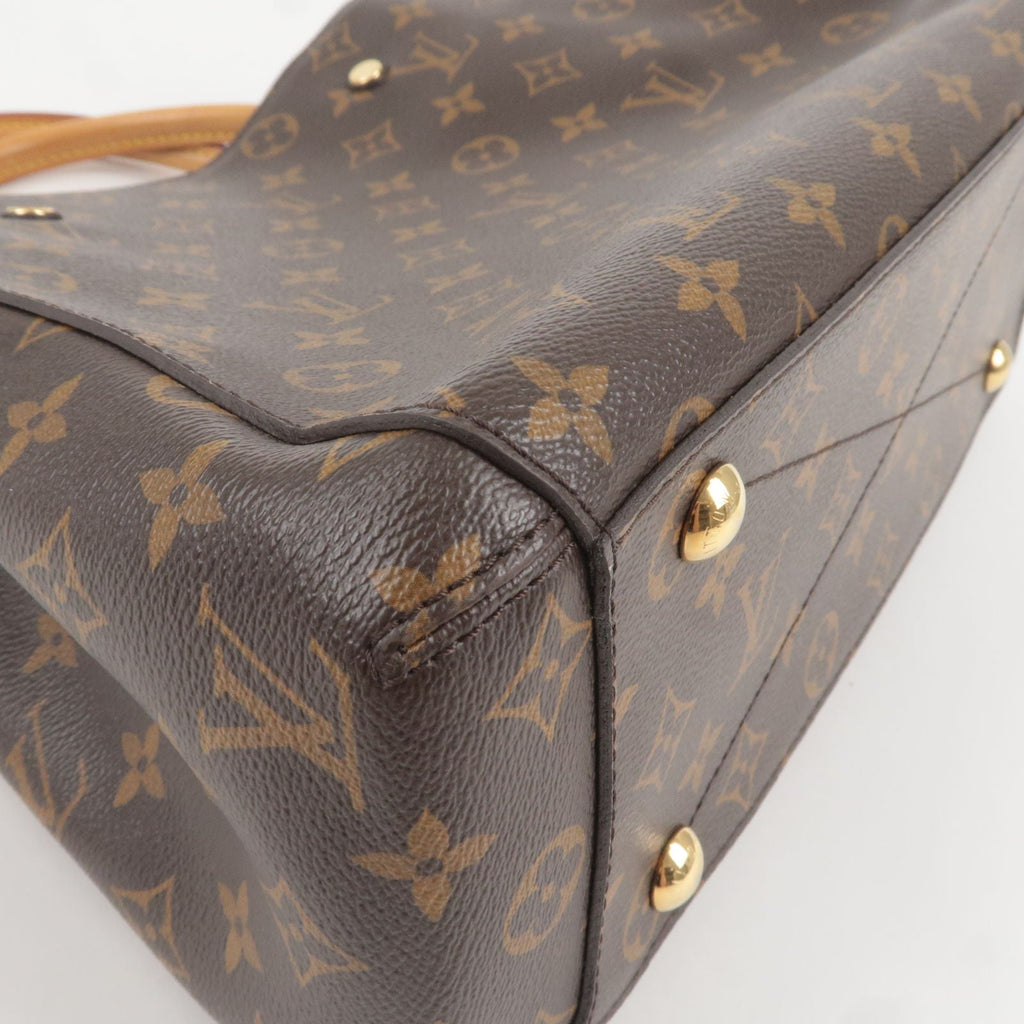 Louis Vuitton Monogram Montaigne MM 2Way Hand Bag M41056