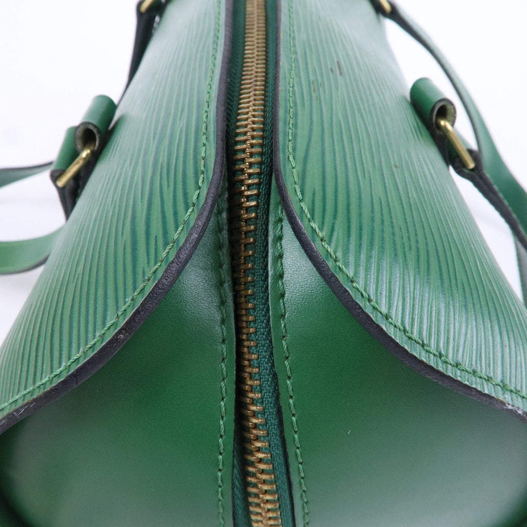 Louis Vuitton Epi Soufflot Hand Shoulder Bag Green M52224