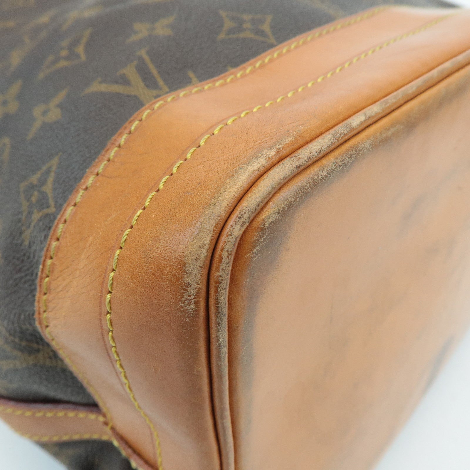 Louis Vuitton Monogram Noe Shoulder Bag Hand Bag Brown M42224