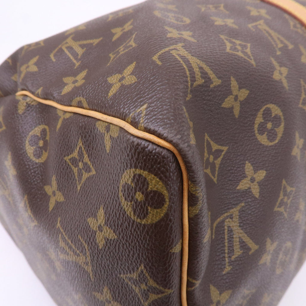 Louis Vuitton Monogram Keep All 45 Boston Bag Brown M41428