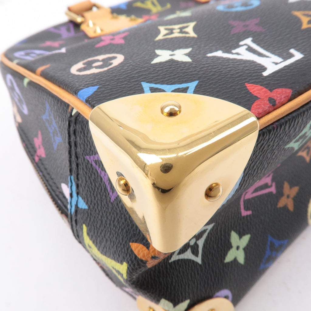 Louis Vuitton Monogram Multi Color Trouville Hand Bag M92662