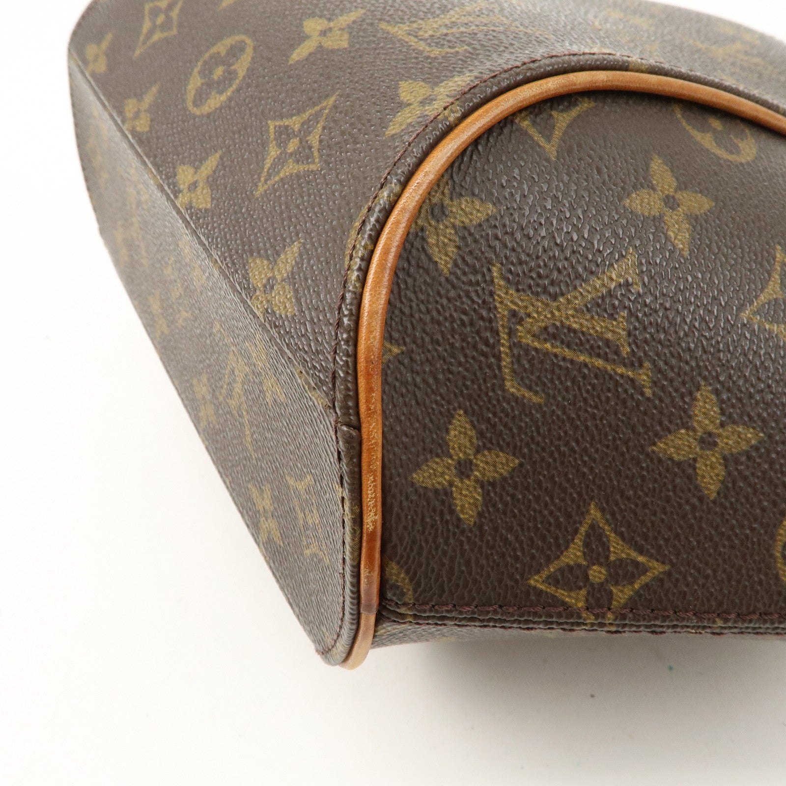 Louis Vuitton Monogram Ellipse PM Hand Bag Brown M51127