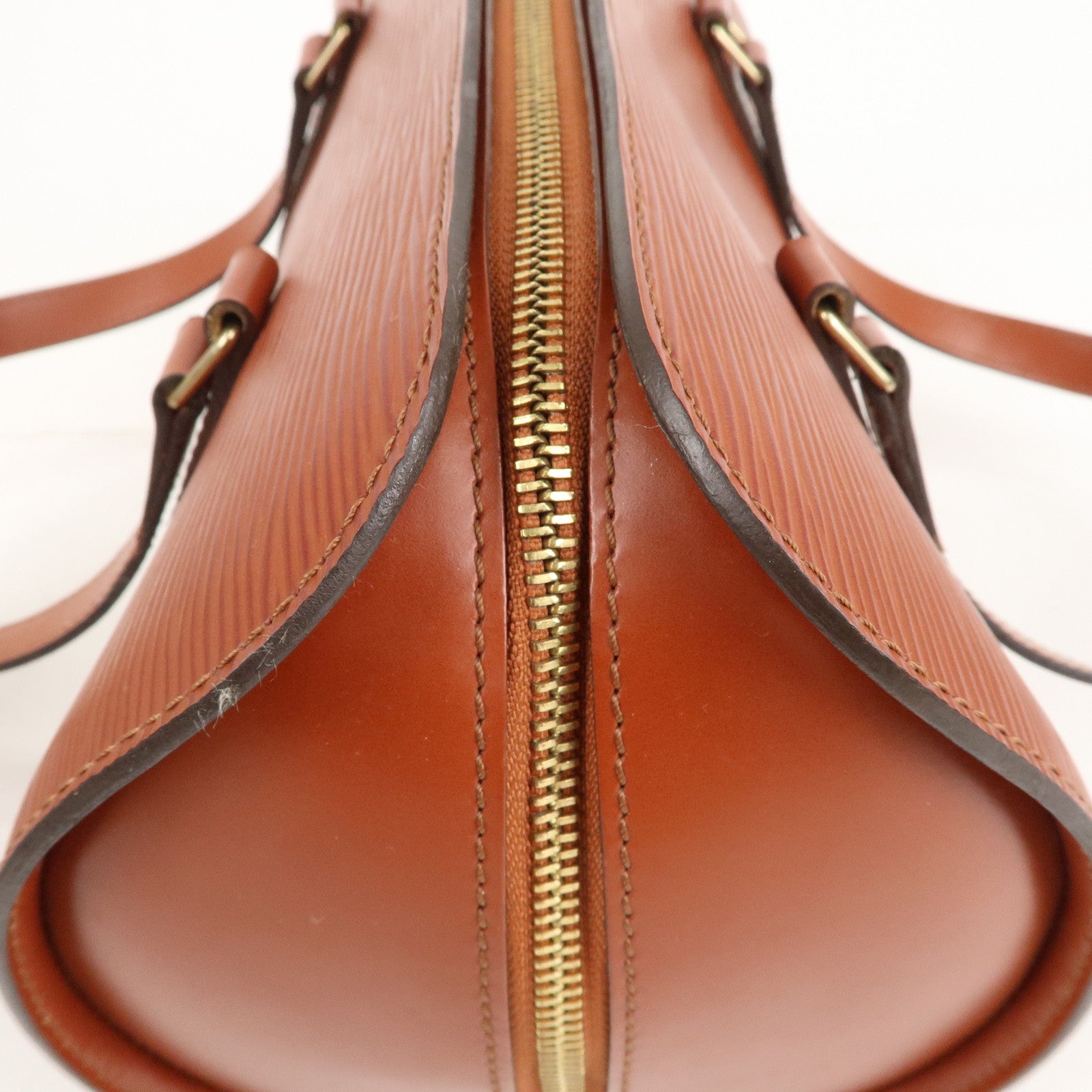 Louis Vuitton Epi Soufflot Hand Bag Kenya Brown M52223
