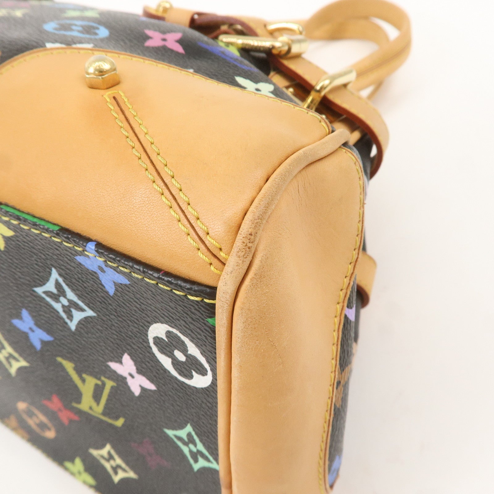 Louis Vuitton Monogram Multi Color Claudia Hand Bag M40194
