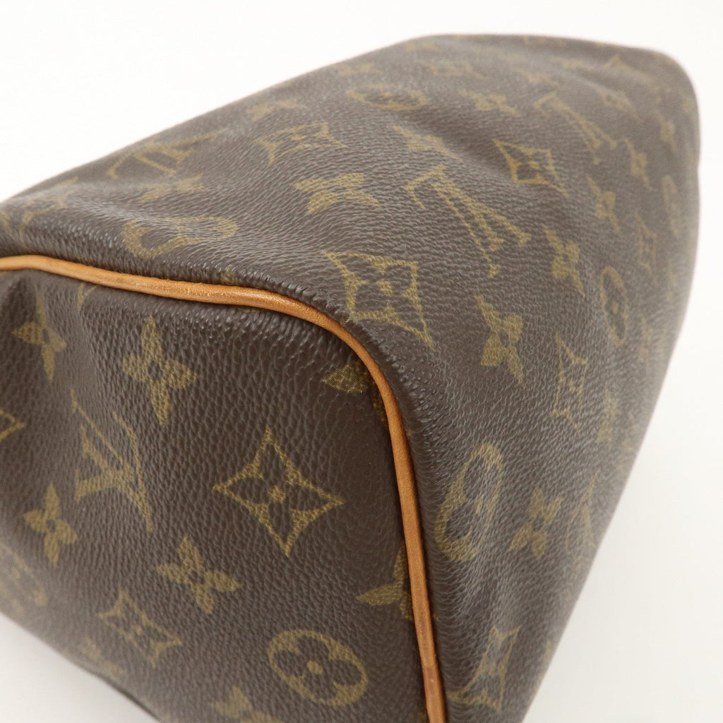 Louis Vuitton Monogram Speedy 25 Hand Bag Boston Bag M41528